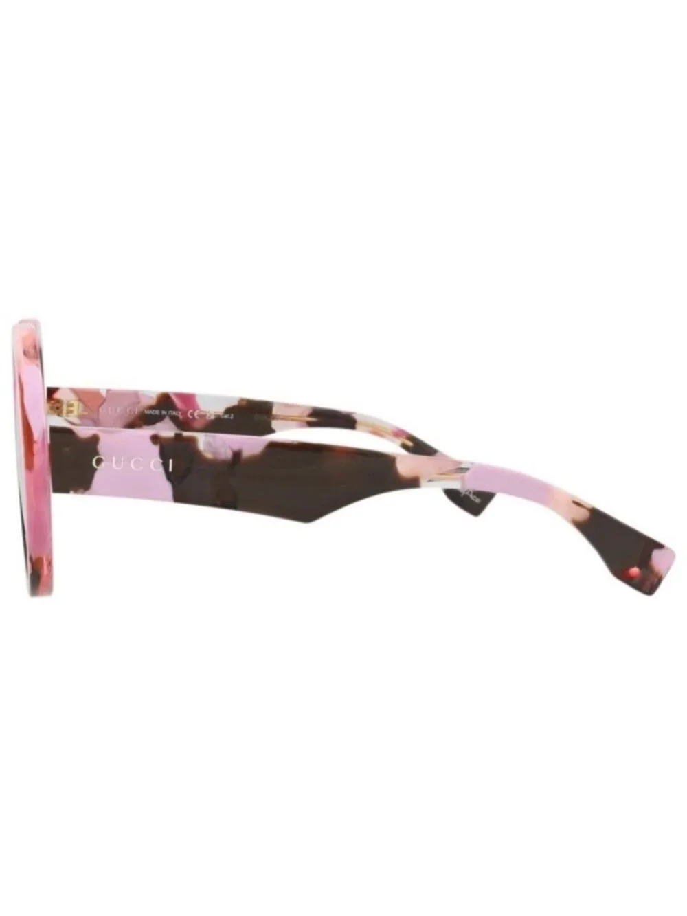 New Gucci Womens Round/Oval Pink Pink Violet Fashion Designer Sunglasses